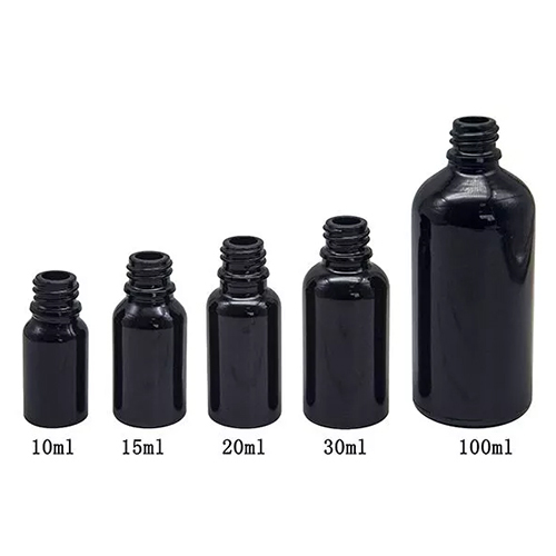 Black Dropper Bottle