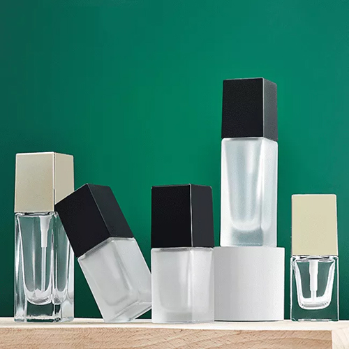 Glass Foundation Bottle For Cosmetics