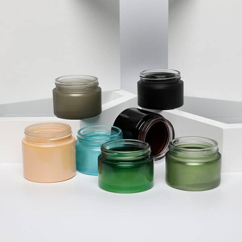 Color Coating Glass Jars