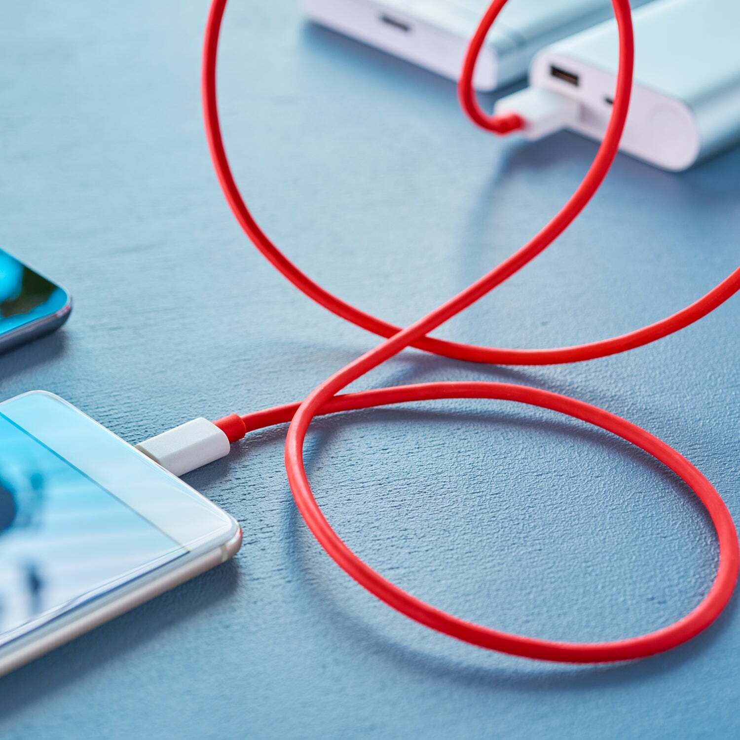 UNIQUE TYPE C DASH CHARGING USB DATA CABLE FAST CHARGING CABLE DATA TRANSFER CABLE FOR ALL C TYPE MOBILE USE 1 METER (RED) (6036)