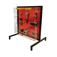 Cut Section Models For Hydraulic Components Equipment Materials: Metal
