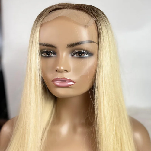 Long Straight Ombre 613 Blonde Vietnamese Raw Synthetic Hair Wigs