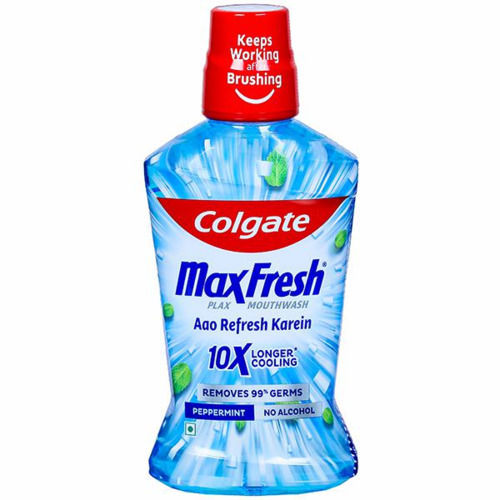 Colgate Maxfresh Plax Mouth Wash Peppermint