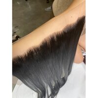26 Inch Remy Bone Straight Human Hair Wigs With Transparent Lace