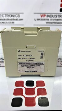 MITSUBISHI FX2N-2DA MODULE