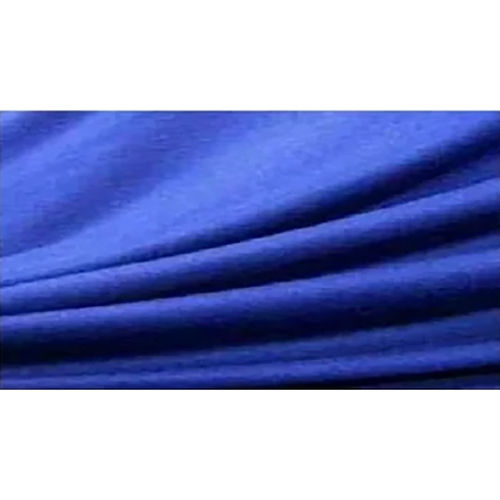 Washable Blue Plain Polyester Fabric