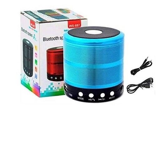 Ws-887 Mini Bluetooth Speaker Mini Bluetooth Sound Box Wireless Portable Bluetooth Speaker Tf-card Supported