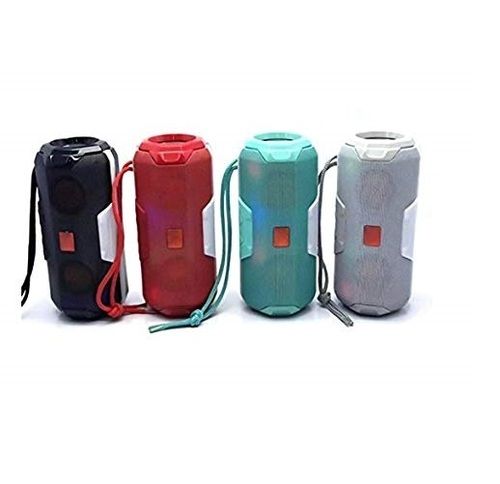 A006 Bluetooth Portable Wireless Speaker with Mic with USB Port Extra Bass Speaker Supported by Aux Cable and Pendrive