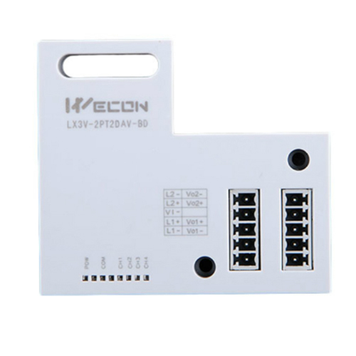 BD Module LX3V-4ADI-BD-LX3V-4ADV-BD - 5V DC Power Supply, 70mA, 24V Rated Voltage | Industrial Application, White Color, 1-Year Warranty