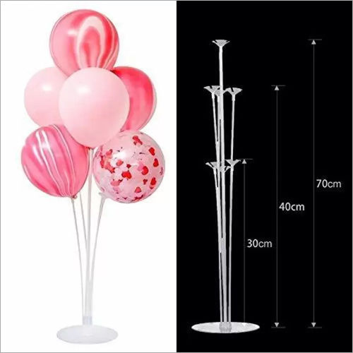 7Pc Balloon Stand Application: Decoretive