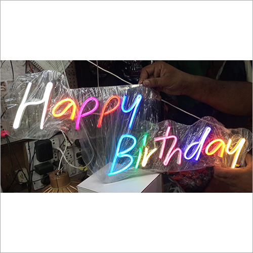 Happy Birthday Neon Light
