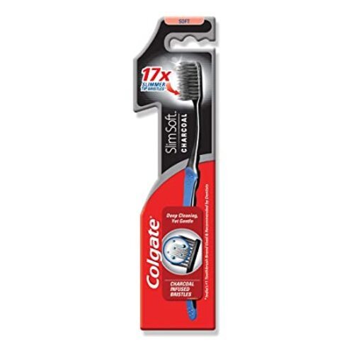 Colgate Slim Soft Charcoal Toothbrush