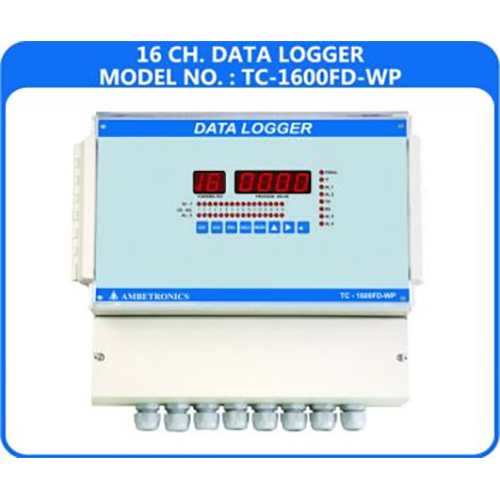 16 Channel Data Logger Tc-1600Fd-Wp (Weatherproof Enclosure) - Size: Standard Size