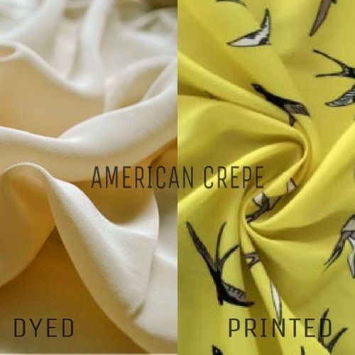 American Crepe Heavy Micro printed fabrics