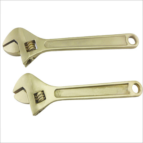 Non Sparking Adjustable Spanner Handle Material: Aluminum