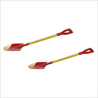 Non-sparking Shovel - Aluminum Bronze, Plastic Handle | Industrial Grade, Safety For Explosive Environments, Ideal For Digging And Moving Materials