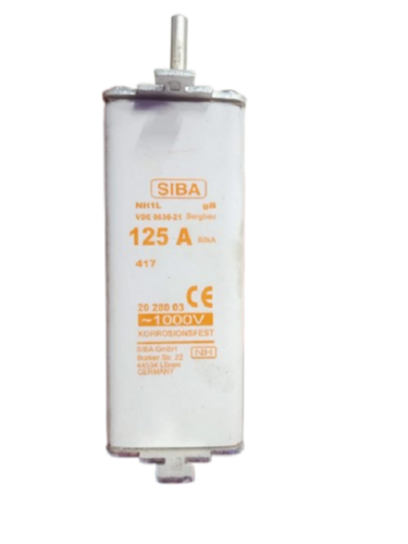 Siba Hrc Fuse - Features: High Rupturing Capacity