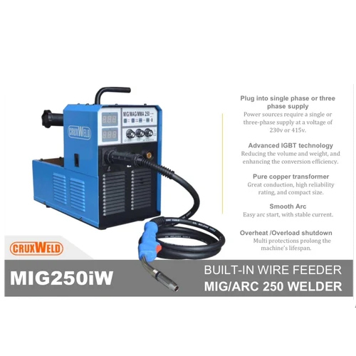 Cruxweld Mig Welding Machine 250Iw