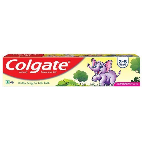 Colgate Strawberry Anticavity Toothpaste For Kids General Medicines