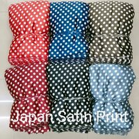 Japan Satin Printed Fabrics