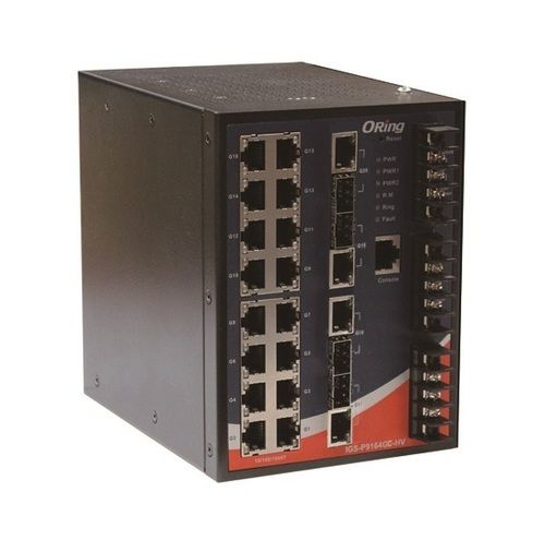 Industrial 20-Port Din Rail Managed Ethernet Switch Dimension(L*W*H): 115Mm X 159Mm X 154Mm Millimeter (Mm)