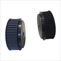 ब्लैक टाइमिंग बेल्ट पुली