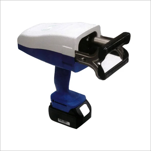 Dot Pin Marking Machine - Color: White Blue