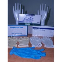 Natural Color Latex Nitrile Disposable Gloves
