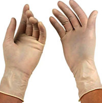 Hang Care Latex Examination Gloves