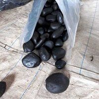 epoxy resin coating black high glossy and normal coating pebbles stone