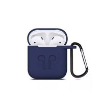 Silicone Shockproof Protection Wireless Headphones Carrying Box Cover - Multi/assorted Colors, Includes Metal Keychain