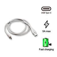 TYPE C DATA CABLE WITH 2.4AMP RAPID CHARGING (1000MM) (6481)