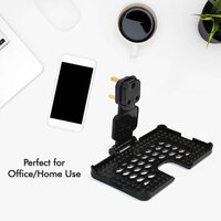 Multi-Purpose Wall Holder Stand for Charging Mobile (Black)