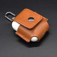 LEATHER HEADPHONES AIRPODS CASE DESIGNED FOR APPLE AIRPODS (6630)