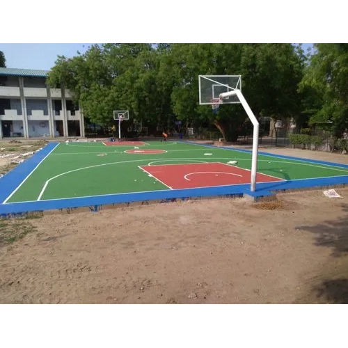 Synthetic Basketball Court