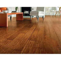 Wood 12mm Brown Hardwood Flooring