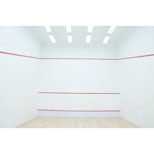 White High Gloss Squash Court