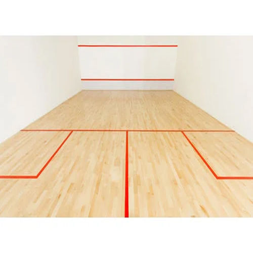 Brown Squash Court Maple Wood Flooring