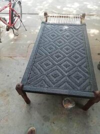 CHARPAI SILK ROPE NORMAL BHARAYI BLACK COLOR