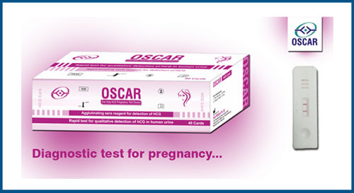 Oscar HCG Pregnancy Card