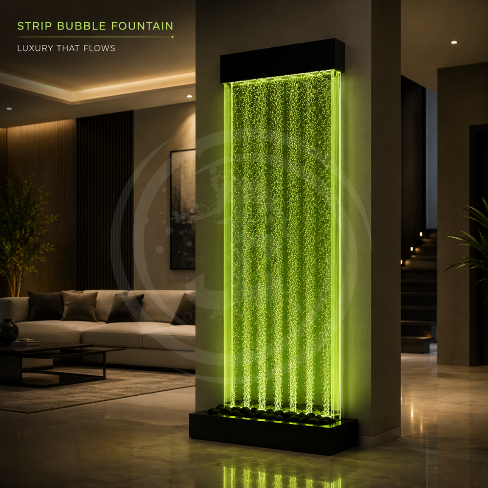 Bubble Wall Fountain - Color: Green