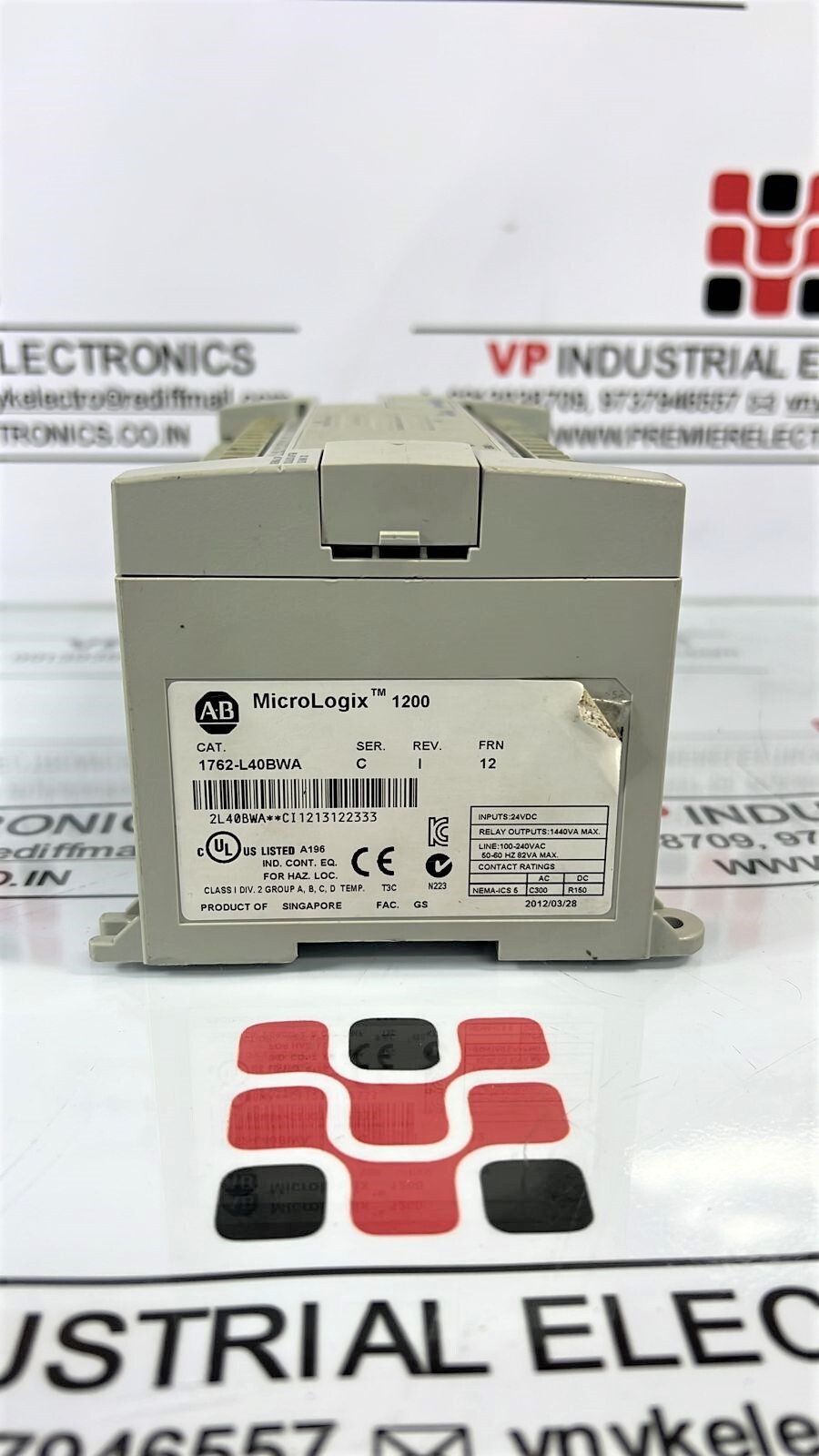 ALLEN BRADLEY MICROLOGIX 1762-L40BWA