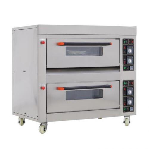 GAS DECK OVEN 2 DECK 4 TRAY(HLY-204)