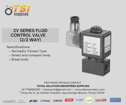 2/2 Way Fulid Control Valves