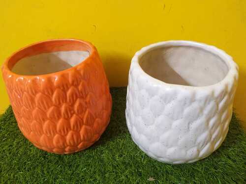 Decorative ceramic pots