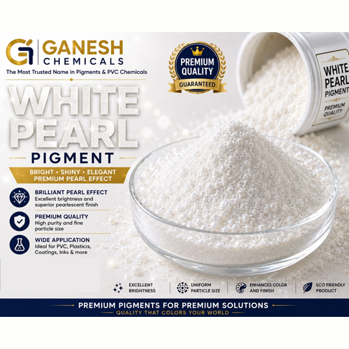 White Pigment Powder - High Purity Organic Powder | Bright White Color, Versatile Application