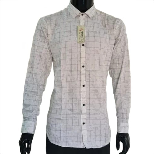 Men Full Sleeve Cotton Shirt