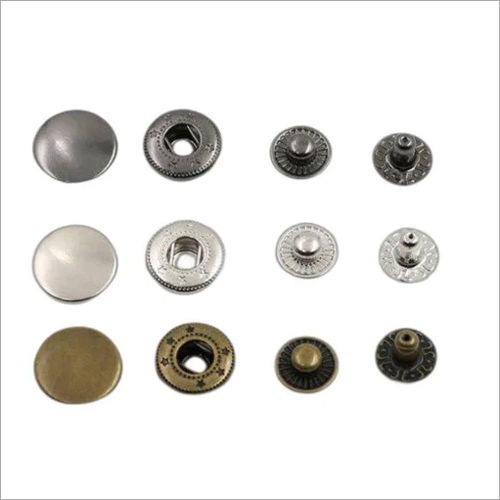 Metal Four Parts Snap Button