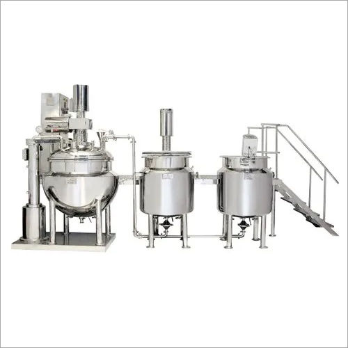 Stainless Steel Cosmetic Manufacturing Plant