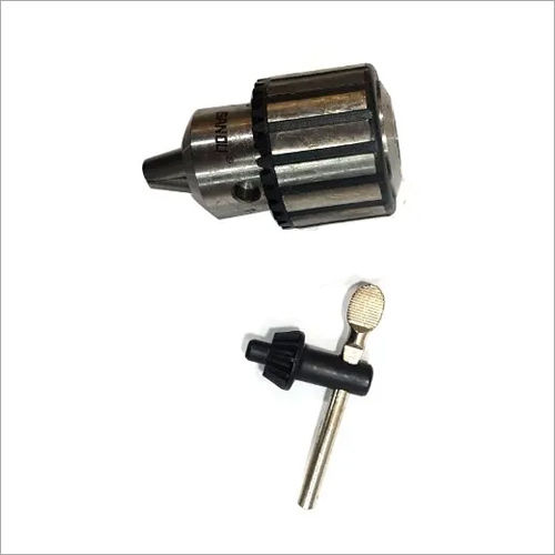 Silver Drill Chuck With Key